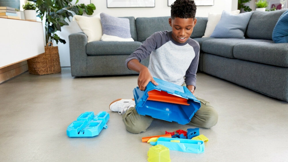 Tor MATTEL Hot Wheels Track - kreatywność