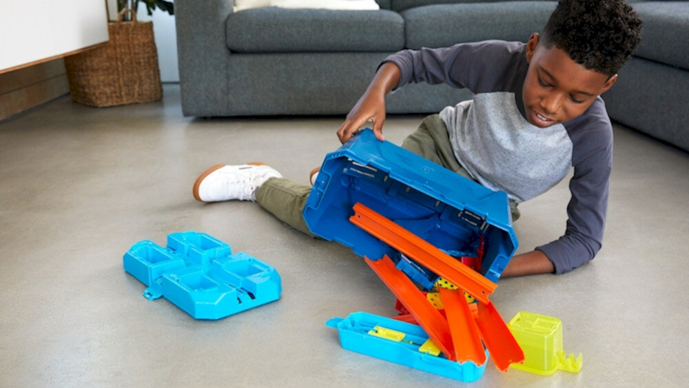 Tor MATTEL Hot Wheels Track - funkcjonalność