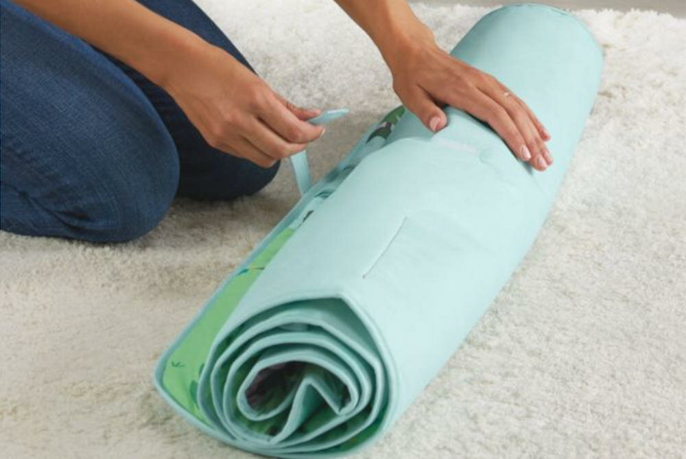 FISHER-PRICE-MATA-WIELKIE-PRZYGODY mata zwijanie lekka wygodne zapięcie