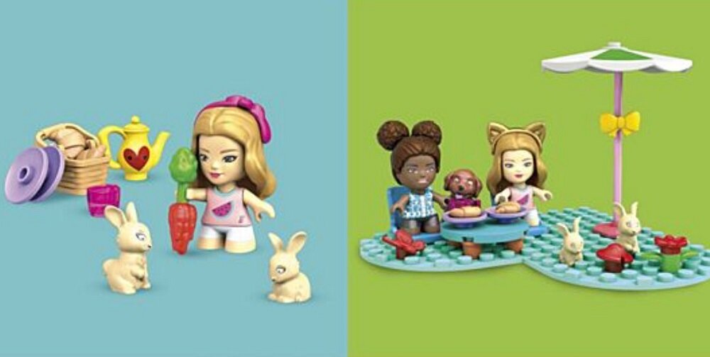 Klocki plastikowe Barbie Mega Construx Wymarzony kamper GWR35 Rusz w ciekawą przygodę