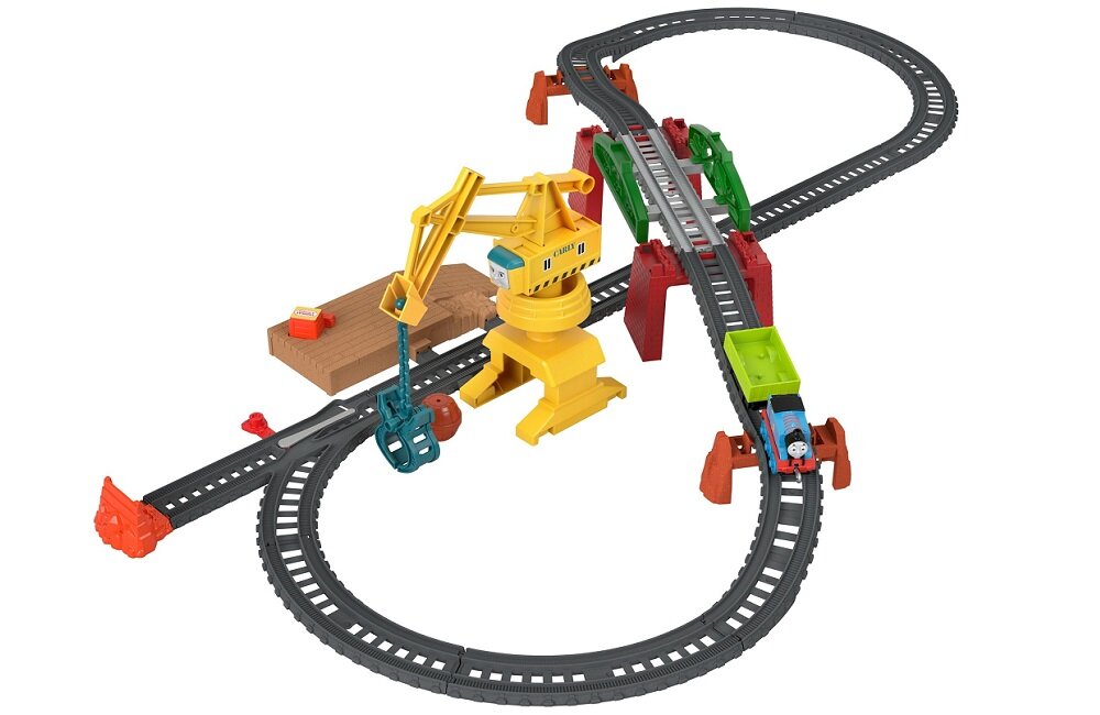 Wiadukt FISHER PRICE Tomek i przyjaciele Wiadukt Karolci GXD48 Wsiądź do pociągu i ruszajmy w przygodę Wiele godzin kreatywnej zabawy