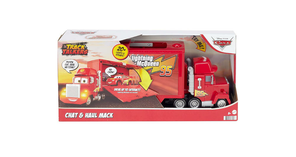 MATTEL-DISNEY-AUTA-MANIEK-GYK60 samochód opakowanie instrukcja karta gwarancyjna