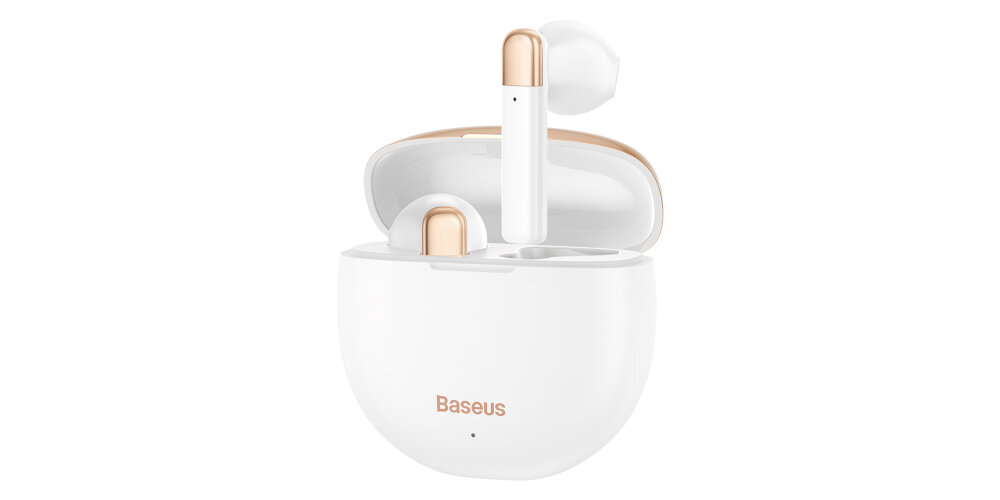 Słuchawki douszne BASEUS Encok W2 TWS bluetooth waga układ audio przetworniki membrana