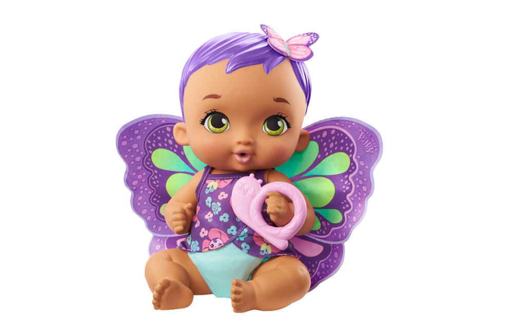 MATTEL-BBAY-MOTYLEK-HBH42 skrzydełka zapach jaśmin opieka maluszek przyjemnosć gryzak ślimaczek