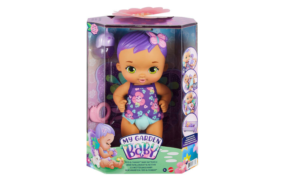 MATTEL-BBAY-MOTYLEK-HBH42 laleczka opakowanie instrukcja karta gwarancyjna