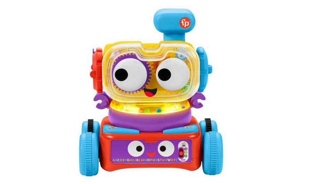 FISHER-PRICE-ROBOT-PRZYJACIEL robot robociki osobno razem nowe dźwięki wypowiedzi muzyka