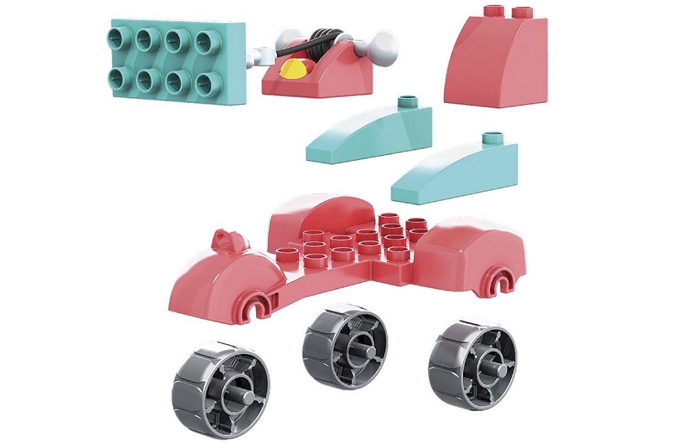 Klocki plastikowe MATTEL Mega Bloks Psi Patrol Skuter miejski Liberty Dla małych budowniczych 