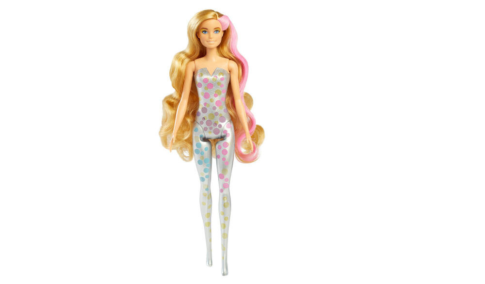 MATTEL-Color-Reveal-Imprezowa zestaw color reveal imprezowa barbie sekret lalka blondynka styl radość kreatywność nowe pomysły