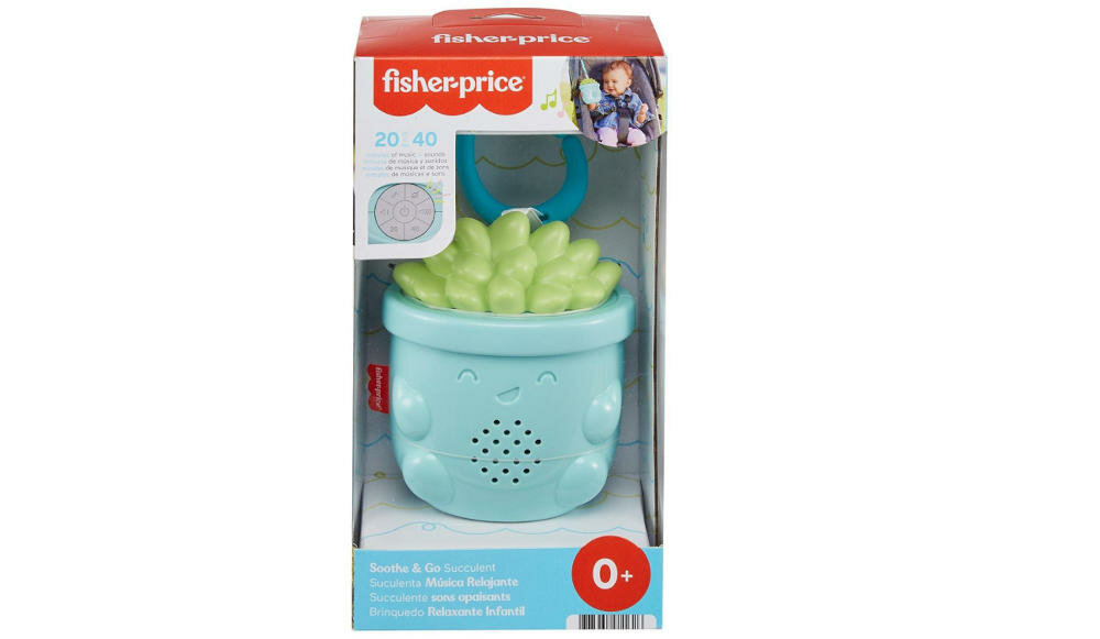 FISHER-PRICE-SUKULENT opakowanie uspokajacz instrukcja karta gwarancyjna