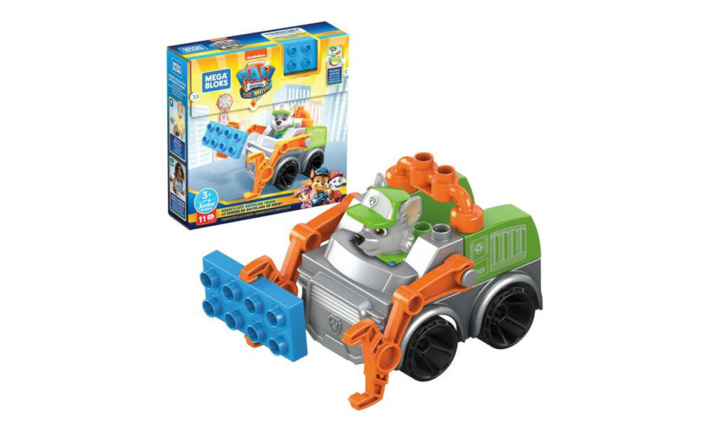 MATTEL-GYH93 zestaw klocki figurka instrukcja karta gwarancyjna