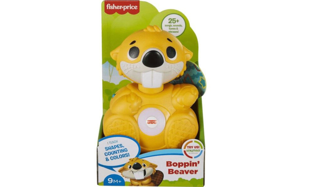 Zabawka FISHER PRICE Linkimals Interaktywny Bóbr GXD82 instrukcja karta gwarancyjna