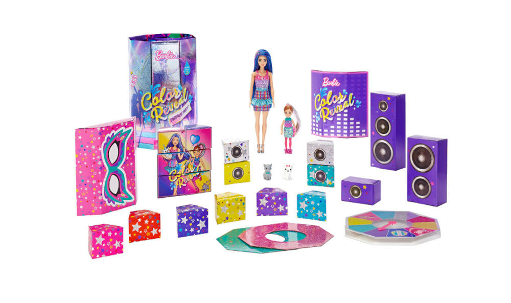 MATTEL-BARBIE-REVEAL-GXJ88 kolorowe saszetki akcesoria zabawa