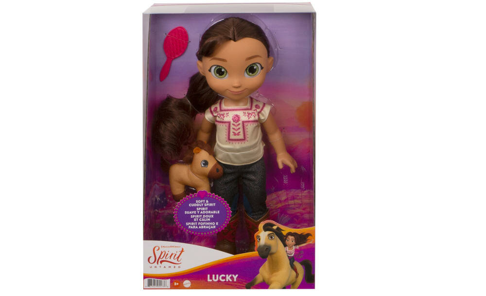 MATTEL-MUSTANG-DUCH-WOLNOSCI-GXF93 zestaw lalka konik grzebień instrukcja karta gwarancyjna