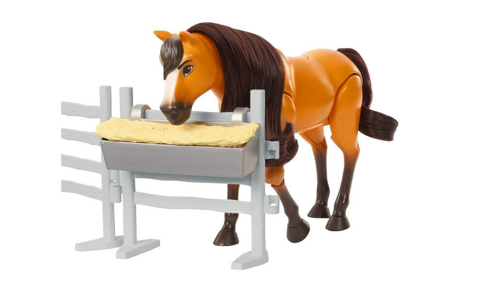 MATTEL-Mustang-Duch-Wolnosci przyjaźń odwaga przygoda animacja mustang duch wolności konik sianko zabawa czesanie grzywa ogon realistyczne ruchy odgłosy