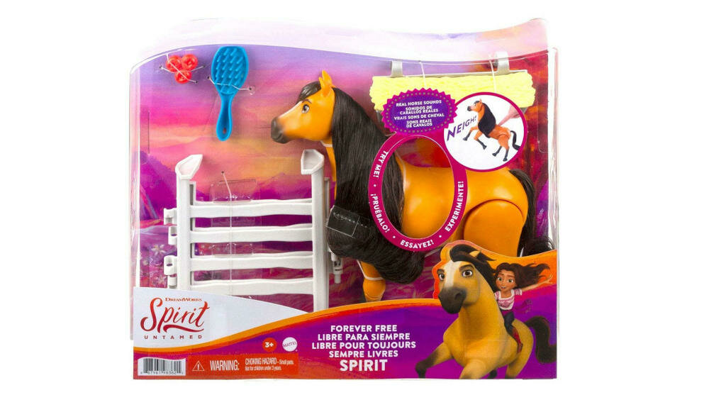 MATTEL-Mustang-Duch-Wolnosci zestaw koń akcesoria instrukcja karta gwarancyjna
