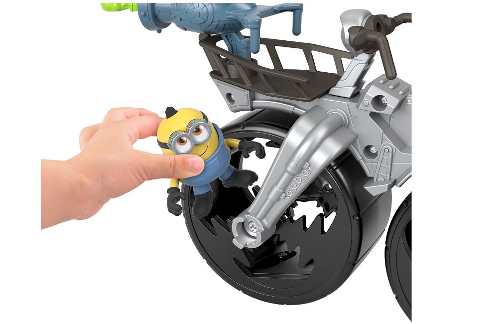 ZABAWKA IMAGINEXT MINIONKI WYSTRZAŁOWY MEGAMOTOCYKL GRU GMP38 Baw się razem z Gru