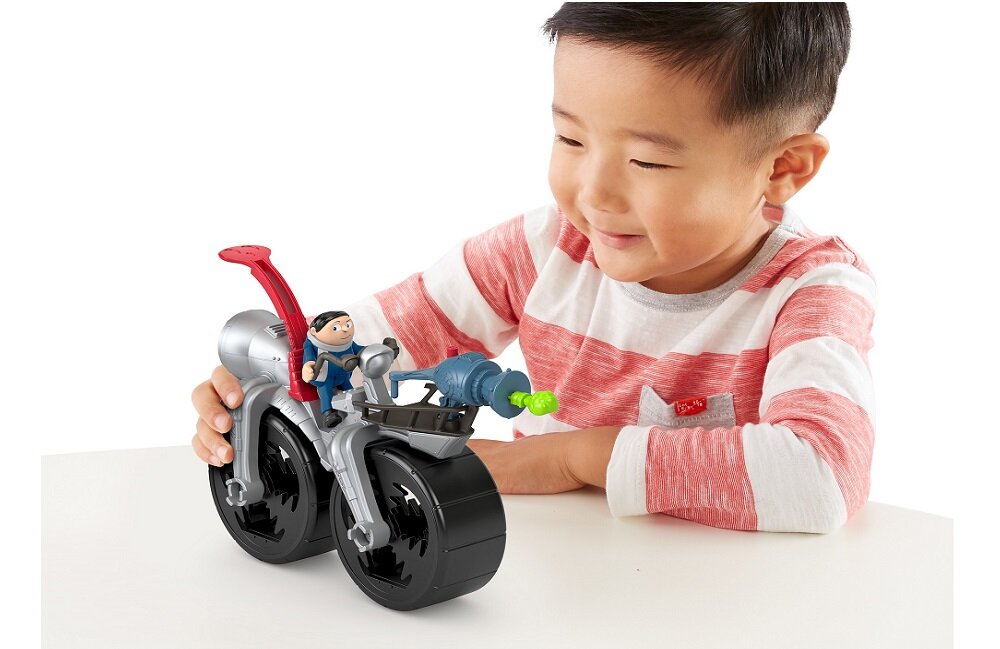 ZABAWKA IMAGINEXT MINIONKI WYSTRZAŁOWY MEGAMOTOCYKL GRU GMP38 zabawka dla każdego dla dzieci od 3 roku życia