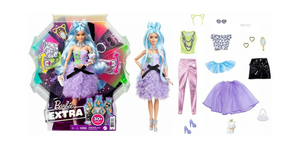 LALKA Barbie Extra Deluxe GYJ69 zestaw