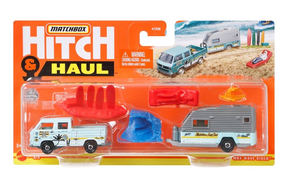 ZABAWKA MATCHBOX POJAZD Z AKCESORIAMI ASORTYMENT H1235 zabawa nepędzana wyobraźnią
