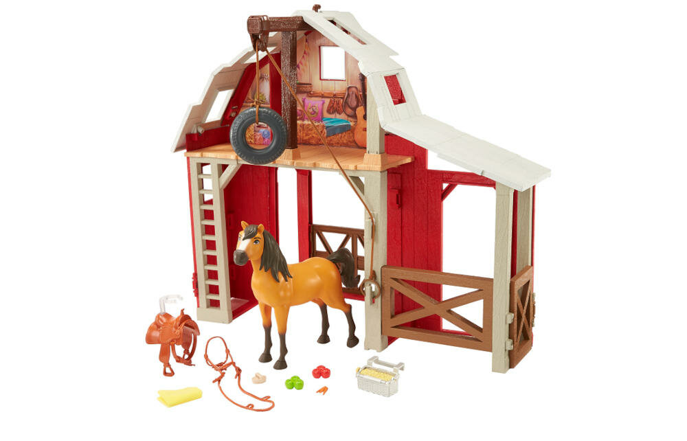 MATTEL-MUSTANG-DUCH-WOLNOSCI-HBP29 opakowanie konik stajnia akcesoria instrukcja karta gwarancyjna