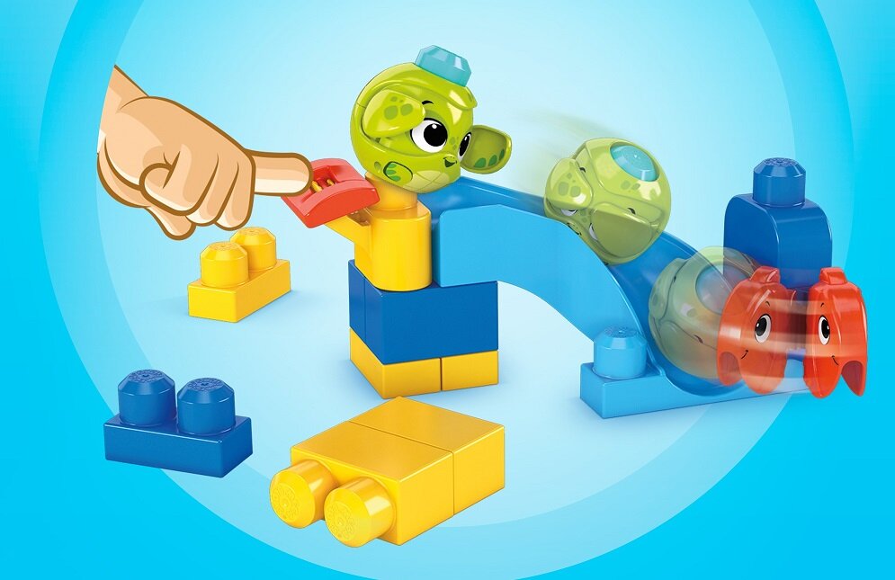 KLOCKI MEGA BLOKS FARMA A KUKU ZESTAW KLOCKÓW DLA DZIECI GRJ18 Ruchome elementy