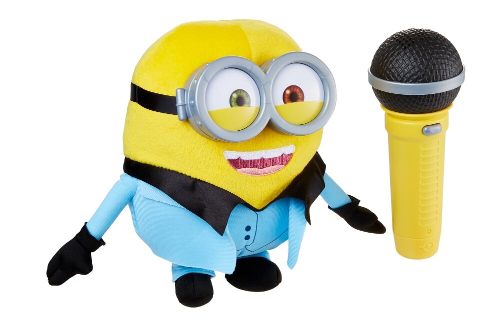 ZABAWKA MINIONKI MINIONEK MUZYCZNY DUET ZABAWKA DLA DZIECI GMF40 Perfekcyjne wykonanie mikrofon
