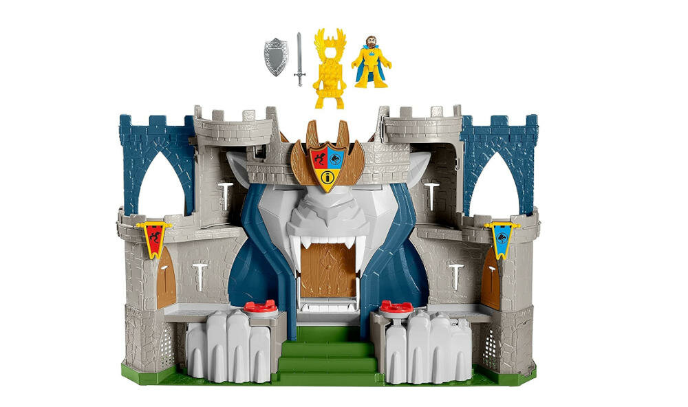 MATTEL-FISHER-PRICE-ZAMEK-LWA-HCG45 opakowanie zamek król instrukcja karta gwarancyjna