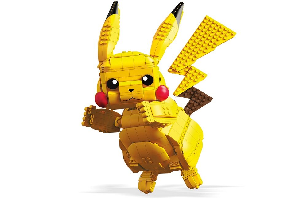 Klocki plastikowe MATTEL Mega Construx Pokemon Jumbo Pikachu FVK81 Wykonanie na 5