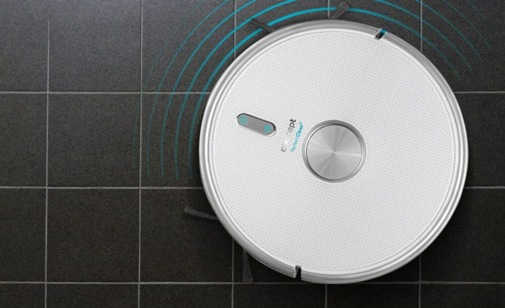 Robot sprzatajacy CONCEPT VR3205 3w1 Perfect Clean Laser UVC Y-wash TOF sensor orientacja specjalny czujnik