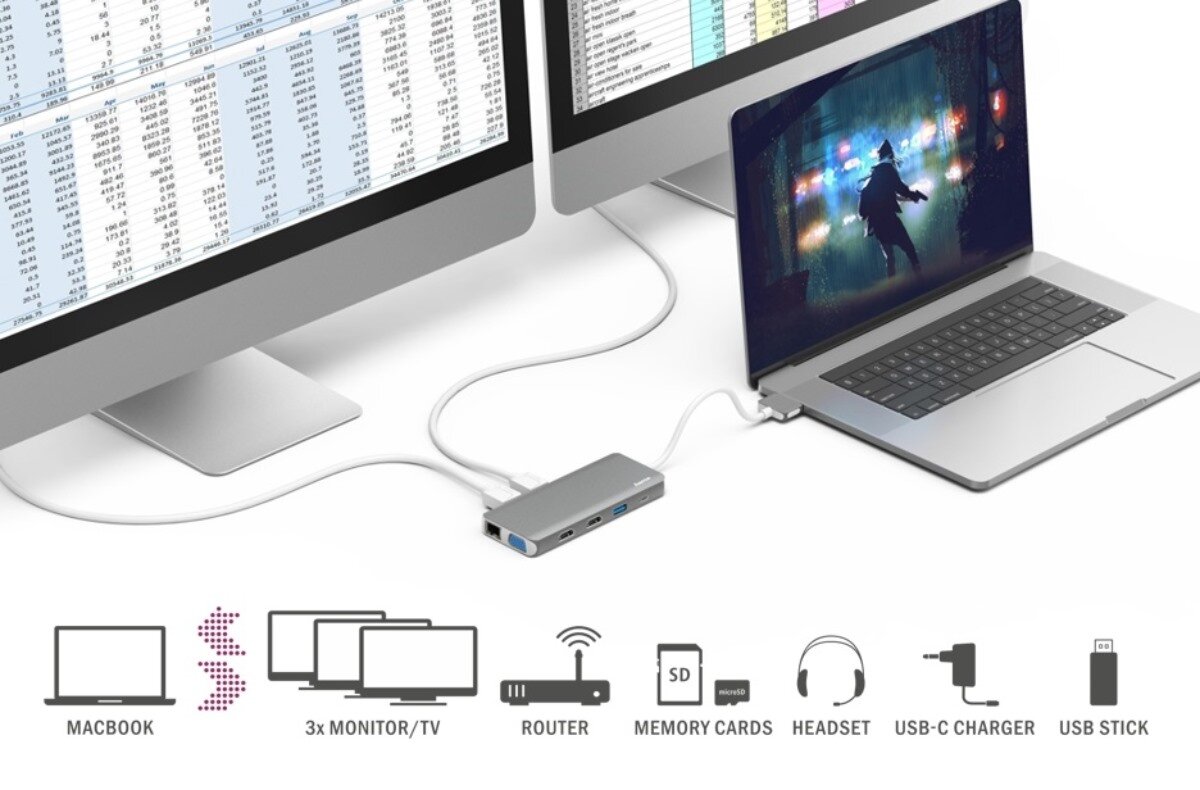zdjęcie multiportu usb-c 