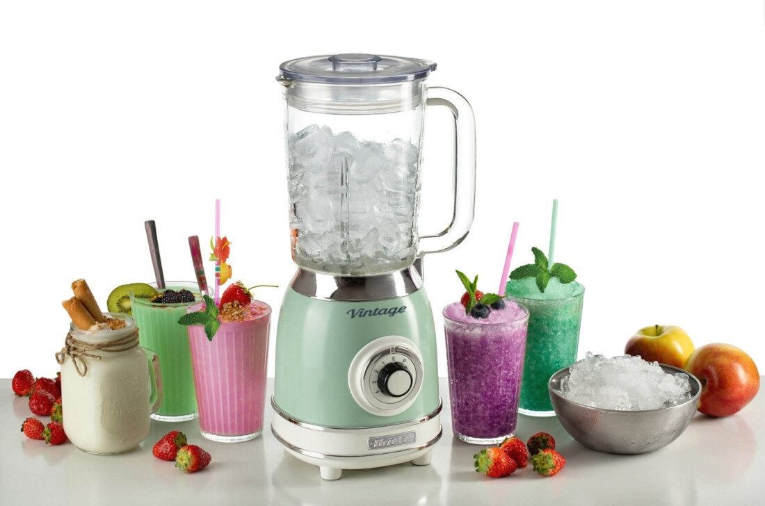 Blender kielichowy ARIETE 583/04 drobno posiekac lod mocny i funkcjonalny