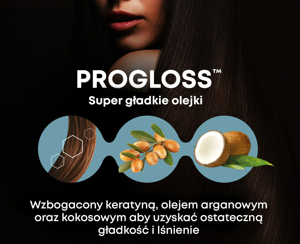 Prostownica REVAMP Progloss ST-2000 keratyna olej arganowy kokosowy blask gladkosc technologia progloss