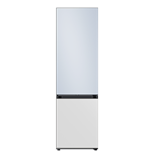 Zdjęcie lodówki Samsung BESPOKE RB38A7B6348W sprzedawanej w zestawie z panelami w porównywarce Zdjęcie lodówki Samsung BESPOKE RB38A7B6348W sprzedawanej w zestawie z panelami w porównywarce