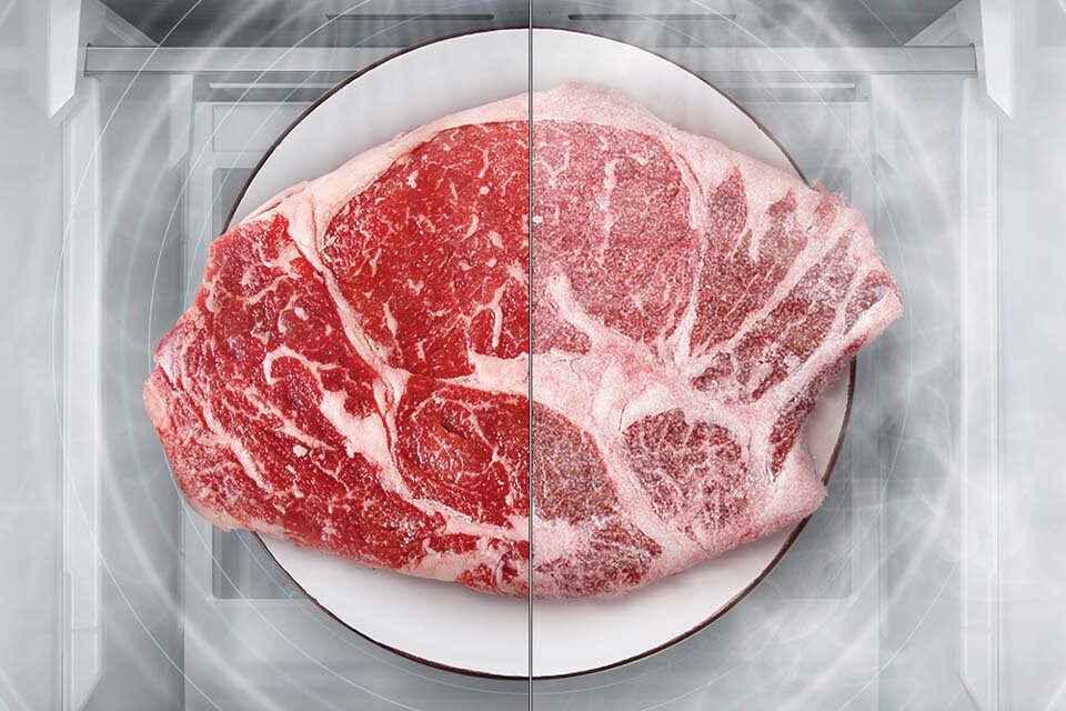 grafika obrazująca działanie no frost