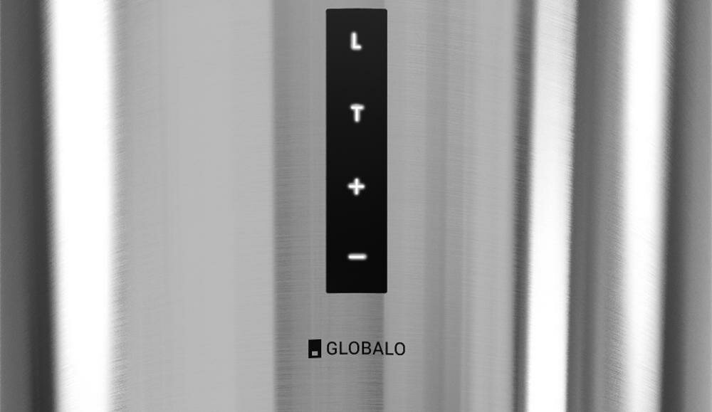GLOBALO-Heweno-39-2-Inox okap sterowanie przyciski soft touch wygodne prosta obsługa panel