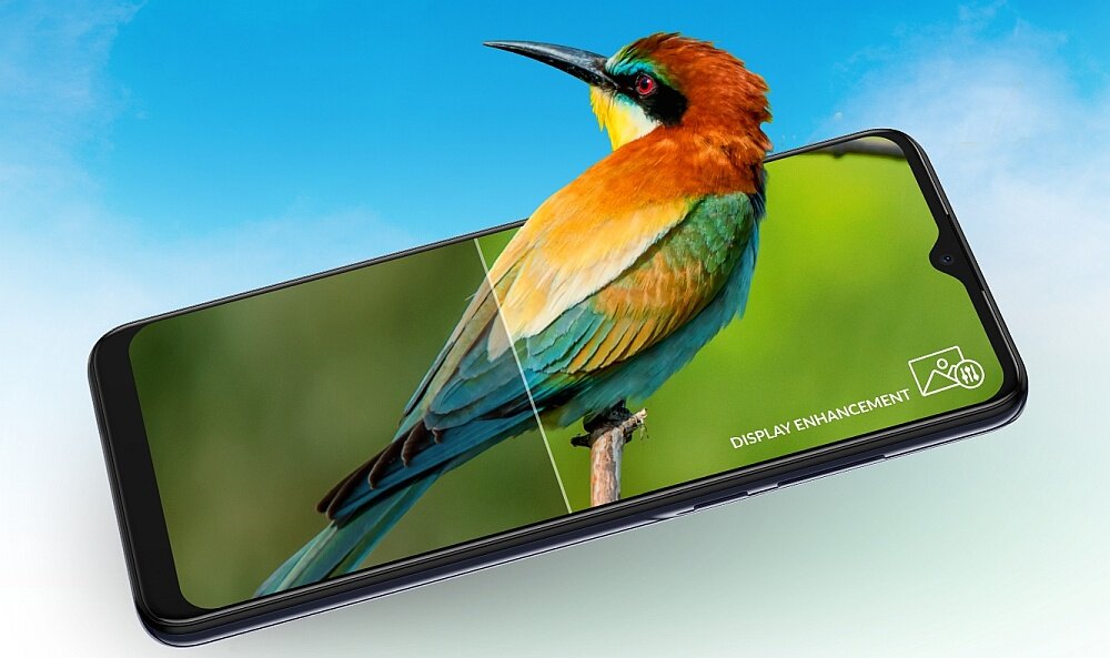 Smartfon ALCATEL 1S 2021 ekran procesor wydajność ram pamięć aparat bateria ładowanie obudowa waga opis cechy funkcje parametry 5g sieć zdjęcia