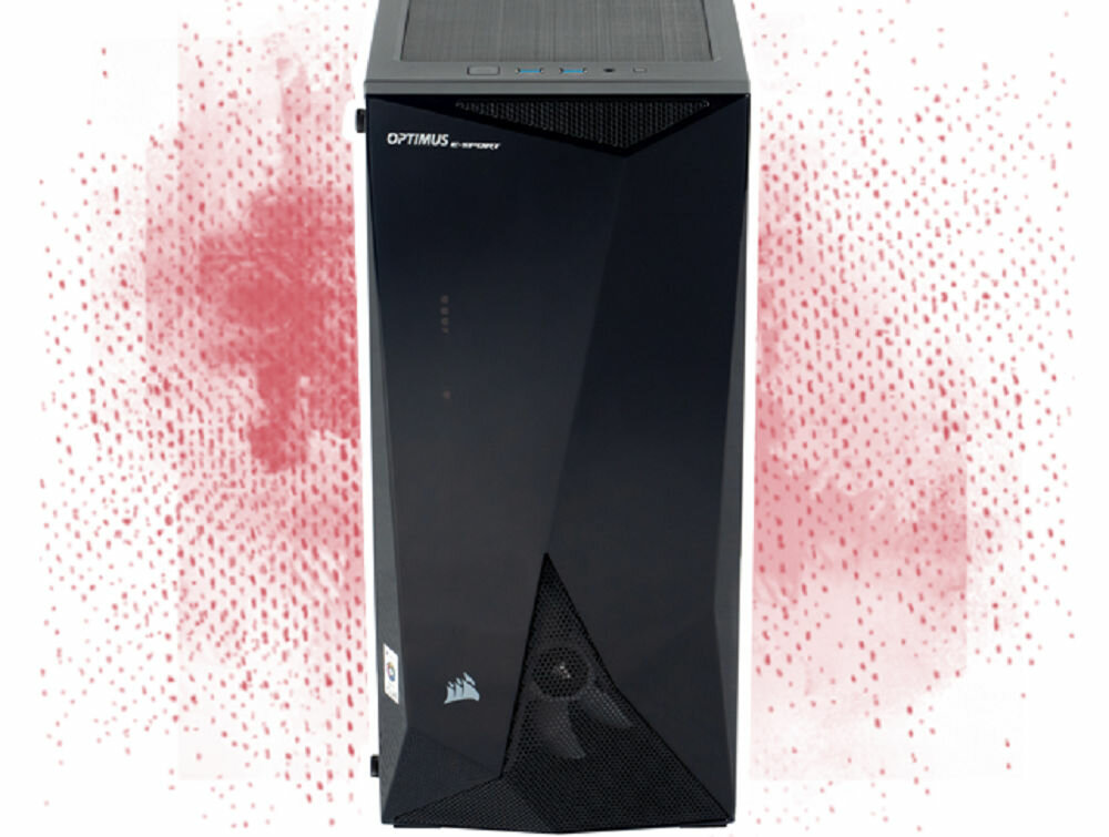 Komputer OPTIMUS E-Sport GB450T-CR9 R5-3600 - elegancki design
