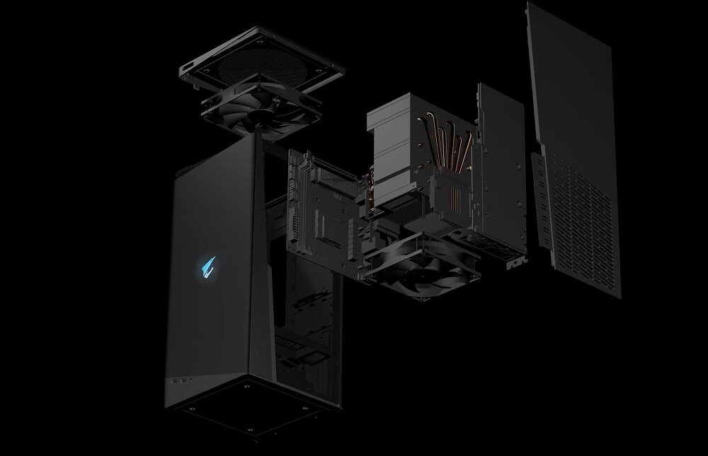 Komputer GIGABYTE Aorus Model S - karta graficzna NVIDIA GeForce RTX 3070