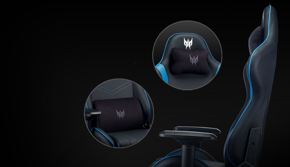 Fotel ACER Predator Rift wykonanie odporność