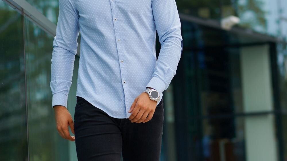 Smartwatch GARETT Men Style ekran bateria czujniki zdrowie sport pasek ładowanie pojemność rozdzielczość łączność sterowanie krew puls rozmowy smartfon aplikacja