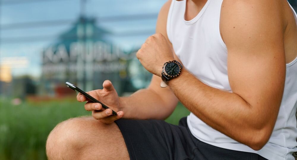 Smartwatch GARETT Men Style ekran bateria czujniki zdrowie sport pasek ładowanie pojemność rozdzielczość łączność sterowanie krew puls rozmowy smartfon aplikacja