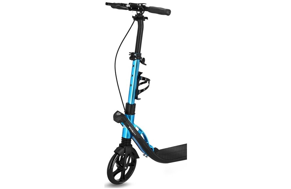 Hulajnoga SPOKEY Taranis Czarno niebieski Regulowana aluminiowa kierownica