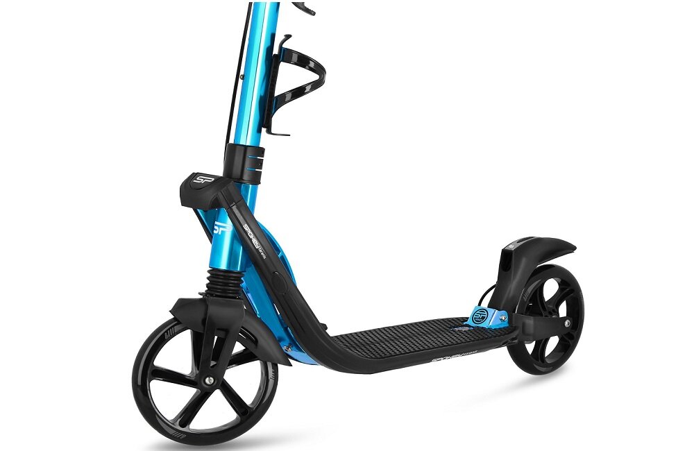 Hulajnoga SPOKEY Taranis Czarno niebieski Duże koła