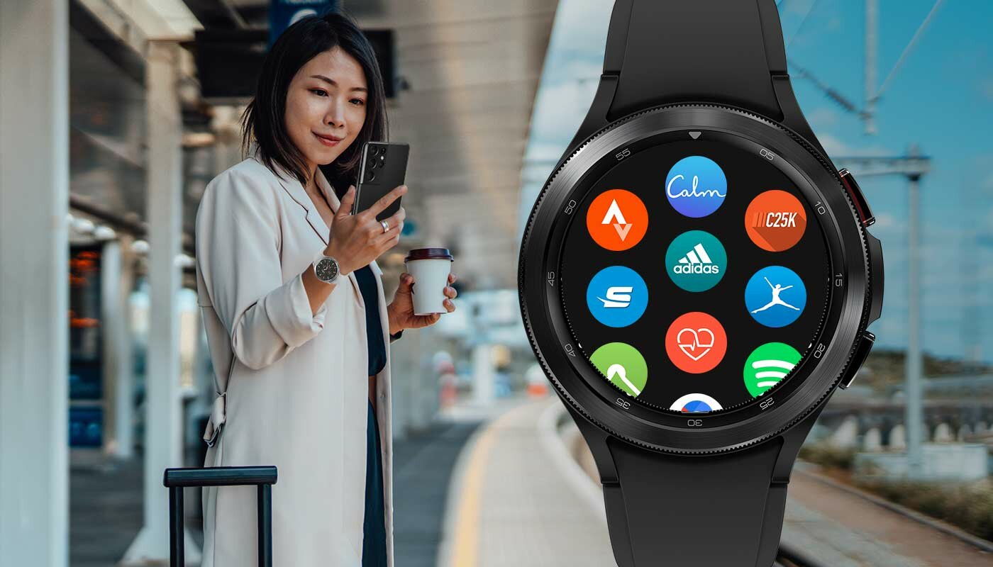 SAMSUNG Galaxy Watch 4 Classic SMR890NZ 46mm Srebrny Smartwatch