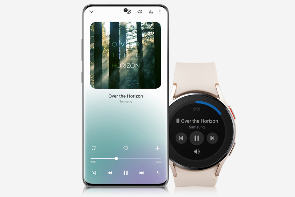 SAMSUNG Galaxy Watch 4 SMR860NZ 40mm Różowozłoty Smartwatch niskie ceny i opinie w Media Expert