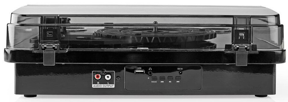 Gramofon NEDIS TURN 300BK - elegancki wygląd