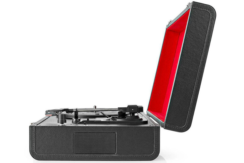Gramofon NEDIS TURN 210BK - Wszechstronność prędkości
