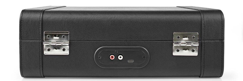 Gramofon NEDIS TURN 210BK - Wbudowane głośniki, moc 2 x 9 w
