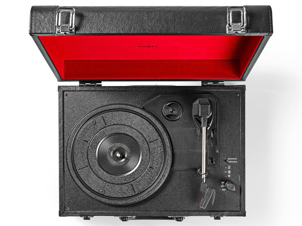 Gramofon NEDIS TURN 210BK - Wbudowana bateria