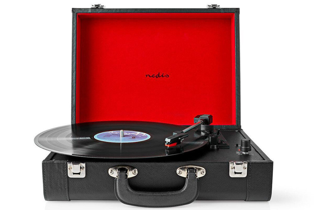 Gramofon NEDIS TURN 210BK - Kompatybilność z płytami